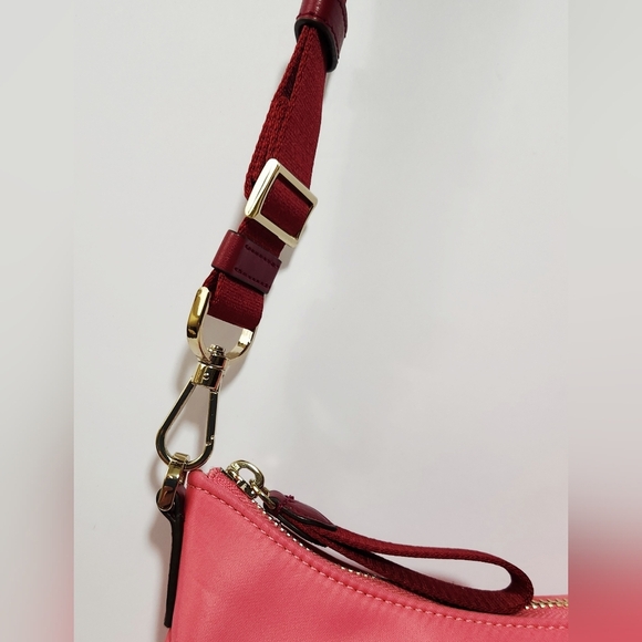 Kate Spade Chelsea Crossbody in Pink Nylon With Card Wallet - Picture 3 of 9